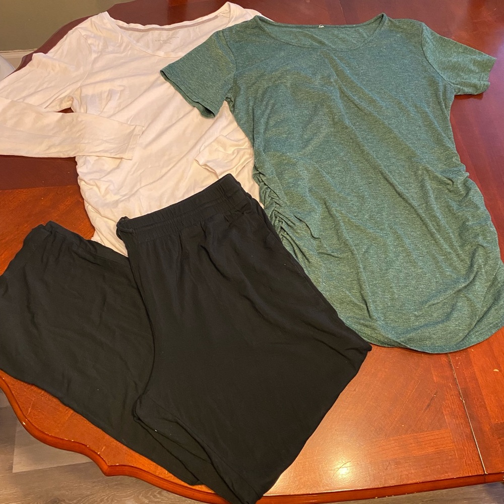 Xxl maternity shirts and soft pants